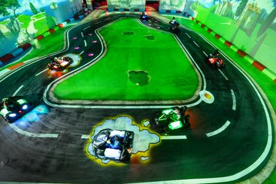 Chaos Karts production photograph