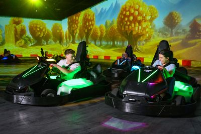 Chaos Karts production photograph