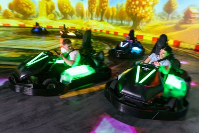 Chaos Karts production photograph