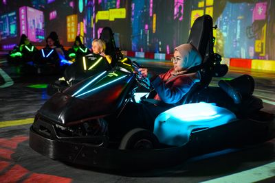 Chaos Karts production photograph