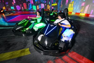 Chaos Karts production photograph