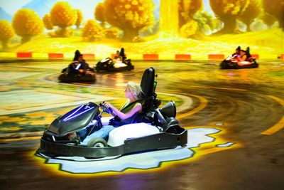 Chaos Karts production photograph