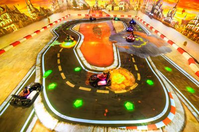 Chaos Karts production photograph
